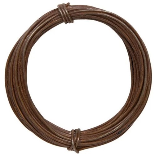 Rusty tin wire gauge - rusty,